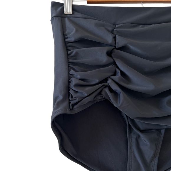 Shapermint NEW High-Waisted Control Bikini Bottom In Black Size 3XL - Picture 3 of 13